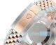 DD Factory Copy Rolex Datejust II Silver Fluted motif Watch Cal.3235 904L Half Rose Gold (6)_th.jpg